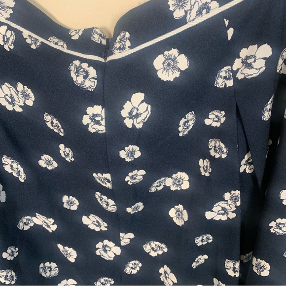 Brooks Brothers A Line Floral Knee Length Skirt - Picture 11 of 12